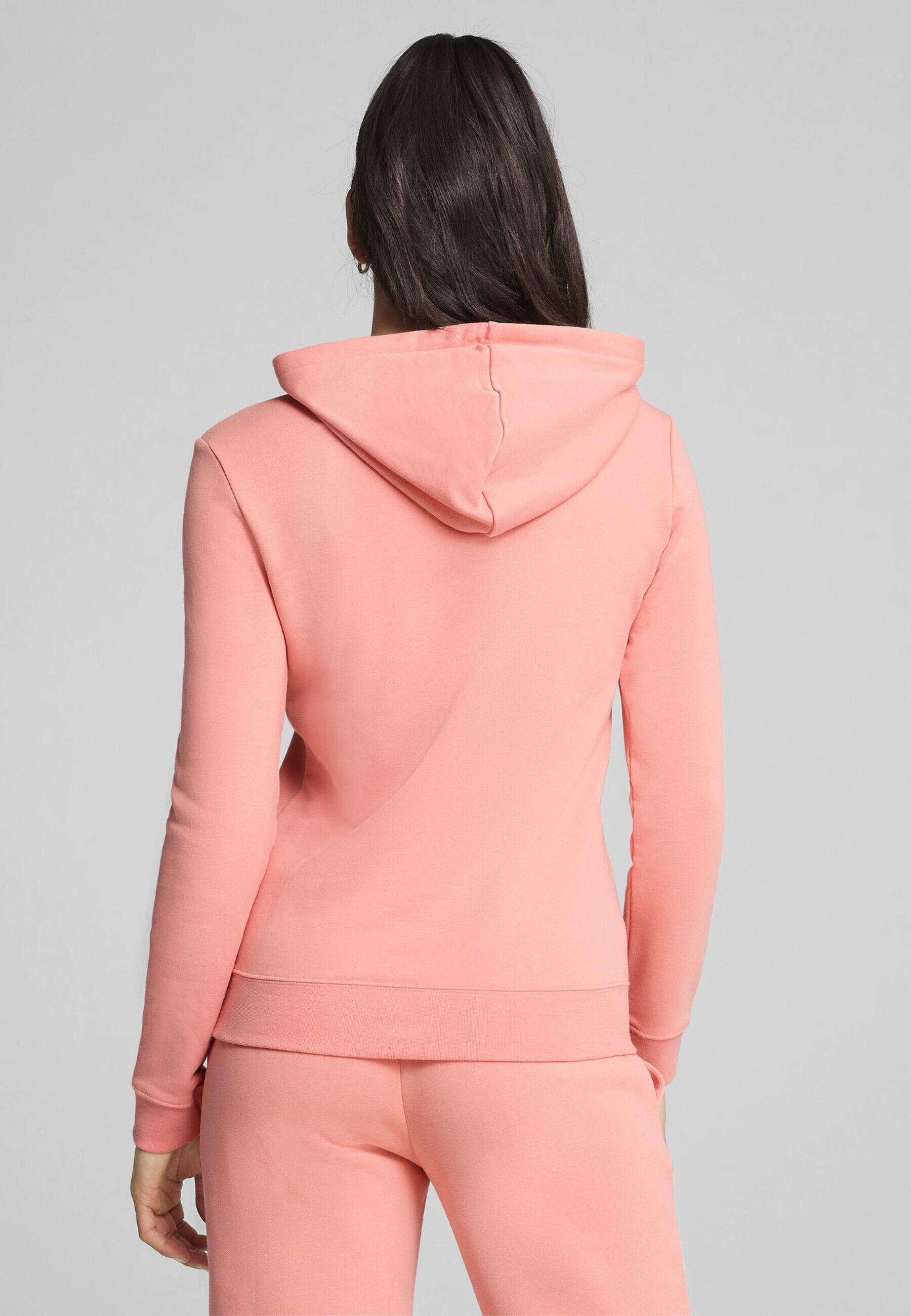 Felpa con cappuccio ESS N. 1 Logo da donna PUMA Pink Fruit 7/7