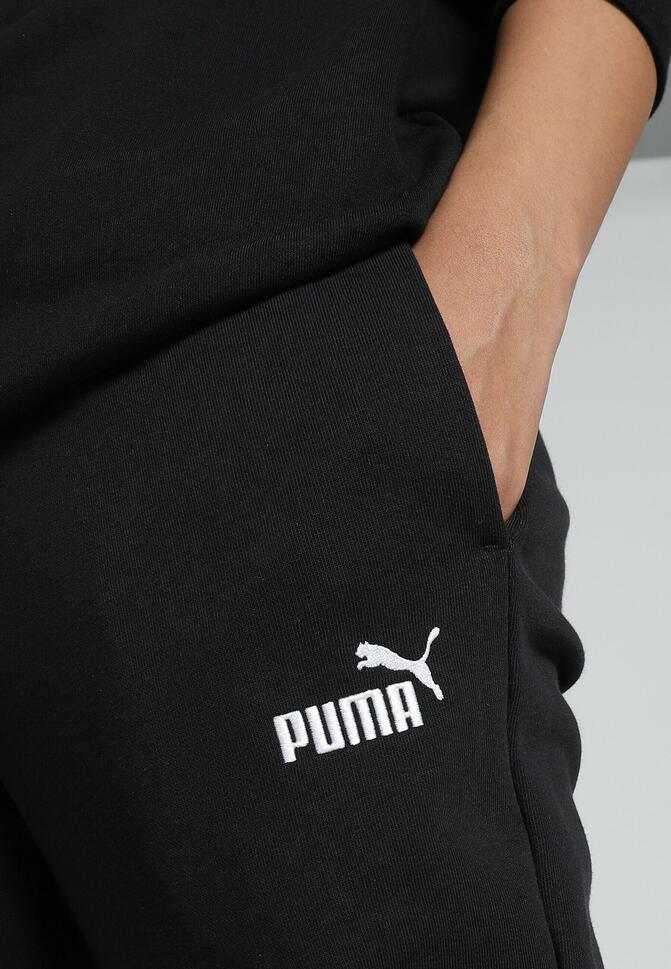Damskie spodnie dresowe z małym logo No.1 ESS PUMA Black