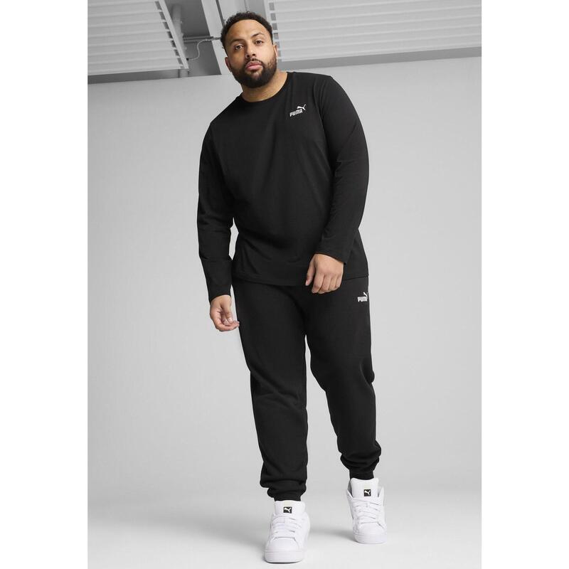 T-shirt à manches longues et logo N° 1 Essentiels Homme PUMA Black