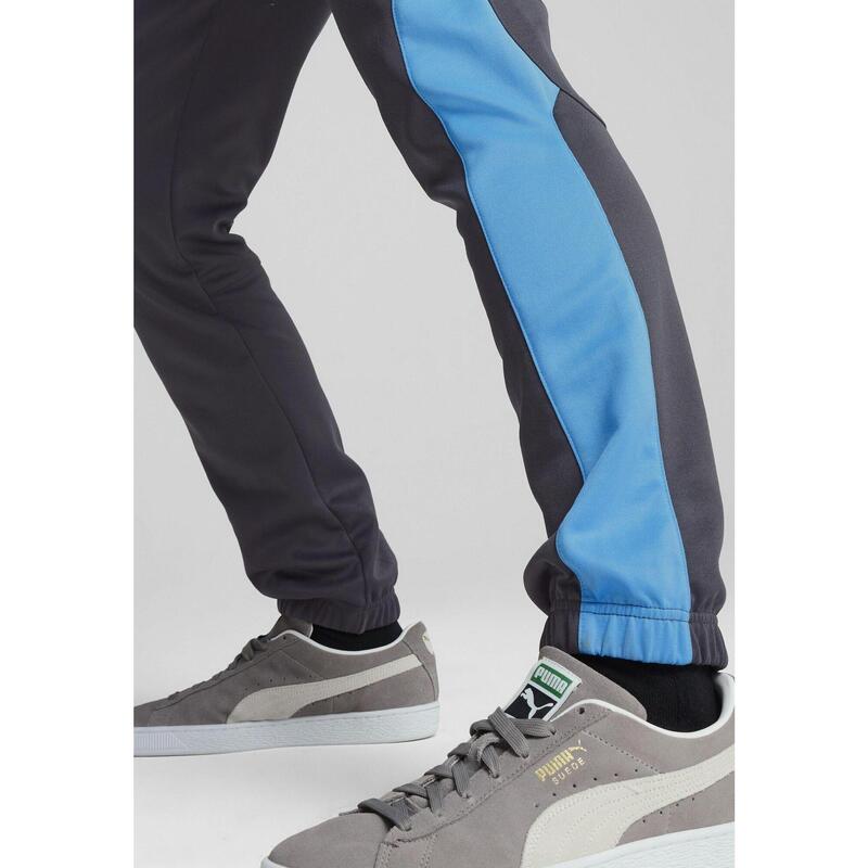 Olympique de Marseille ftblNRGY+ Pants Men PUMA Galactic Gray Team Gold Beige