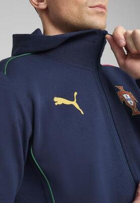 Portugal casuals jas met capuchon met volledige rits voor heren puma