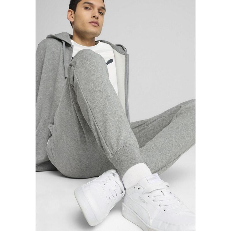 Męskie spodnie dresowe o wąskim kroju Essentials z logo No. 1 PUMA