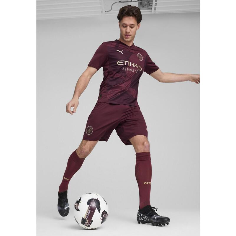Pánské sportovní kraťasy Manchester City 24/25 PUMA Dark Jasper Red