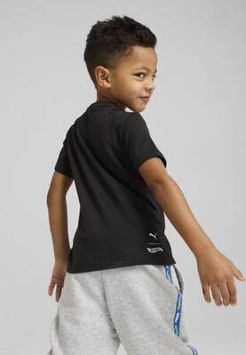 Puma x hot wheels™ t-shirt met print voor kinderen puma black
