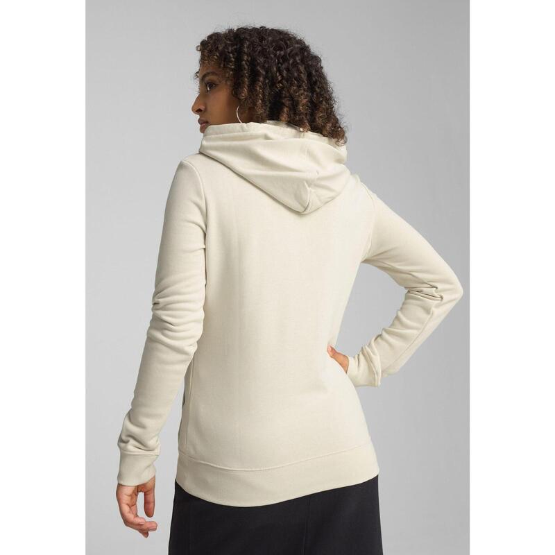 Damska bluza z kapturem z logo No.1 ESS PUMA Alpine Snow White