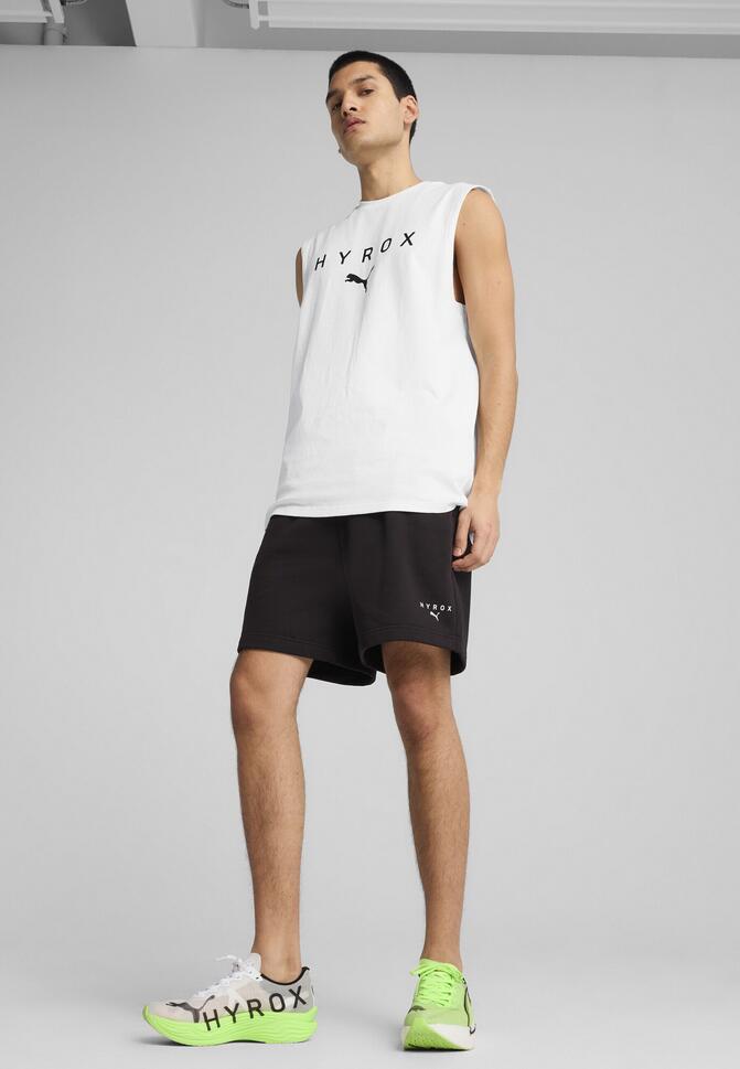 Męska koszulka bez rękawów PUMA × HYROX PUMA White