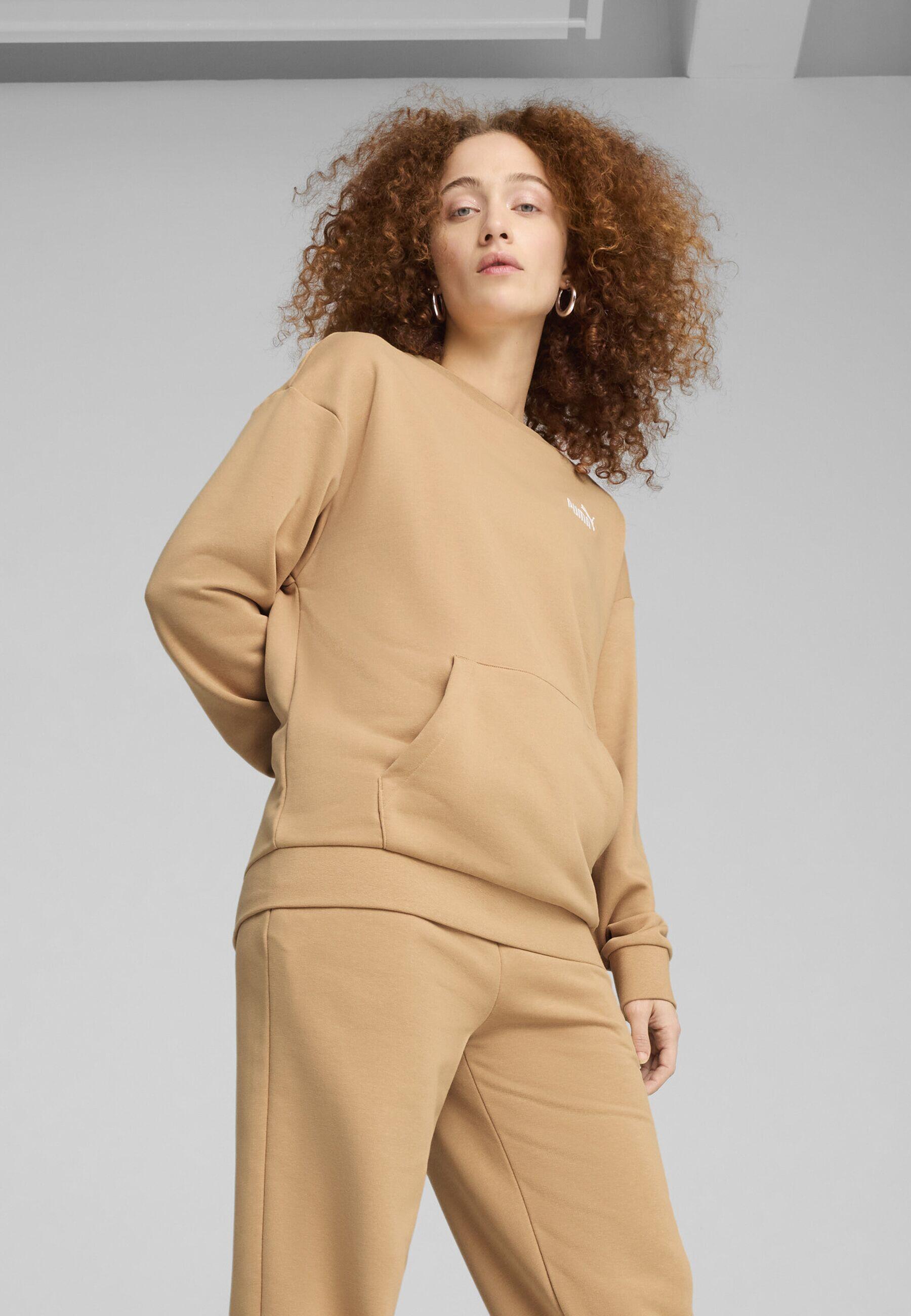 Relaxed joggingpak voor dames PUMA Warm Beige Brown 2/7