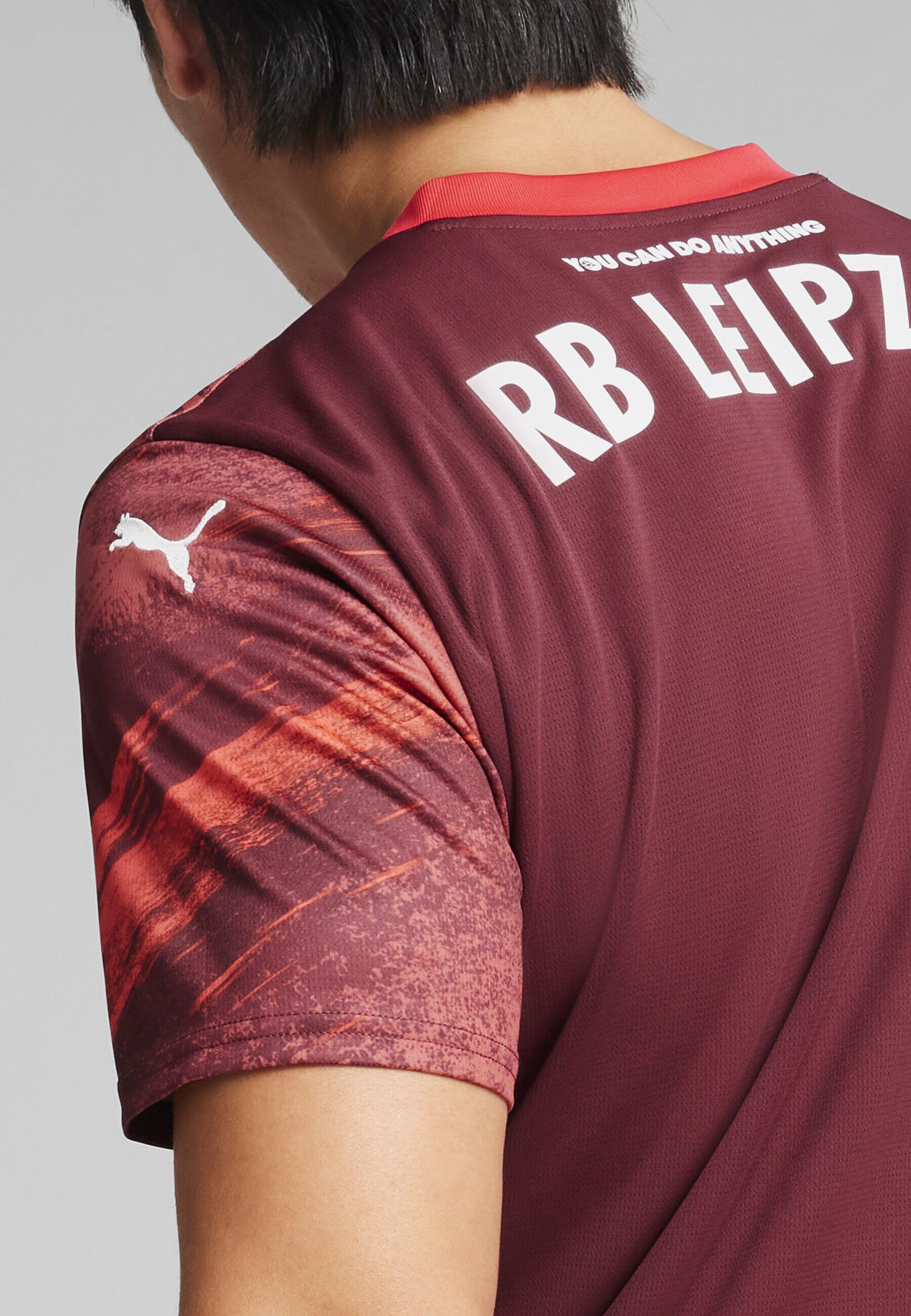 RB Leipzig 24/25 uitshirt voor heren PUMA Dark Jasper Active Red 7/7