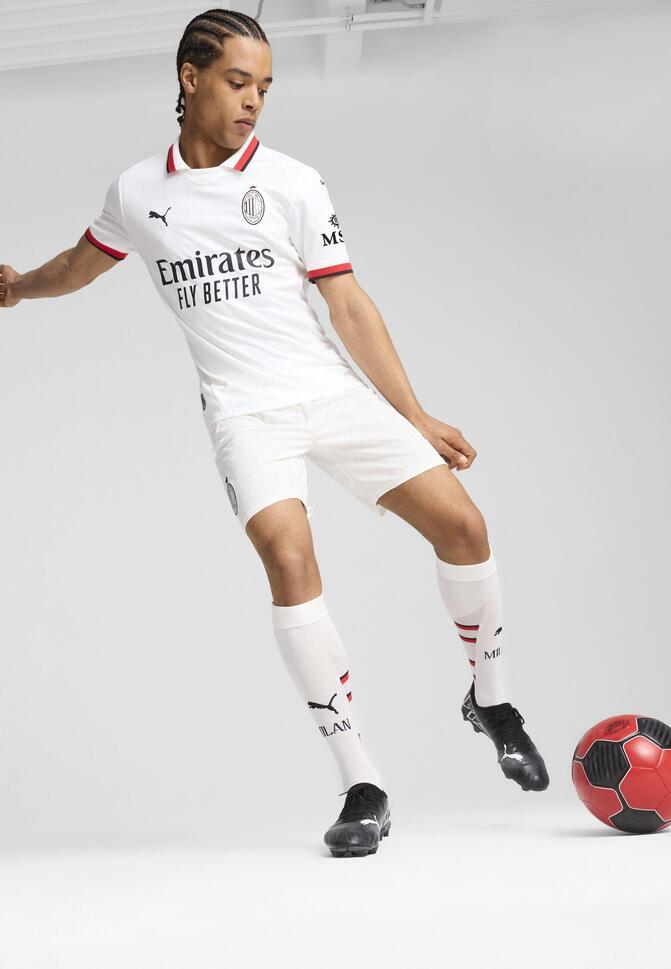 Męska koszulka wyjazdowa AC Milan 24/25 PUMA White