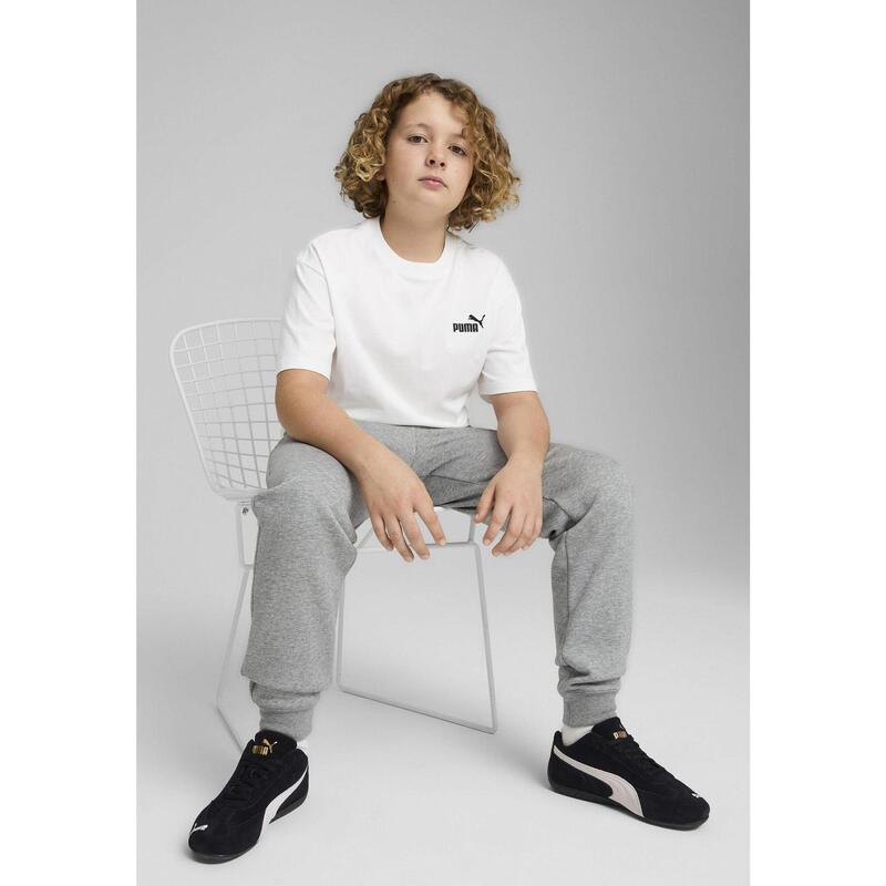 Młodzieżowa luźna koszulka ESS z małym logo No. 1 PUMA White