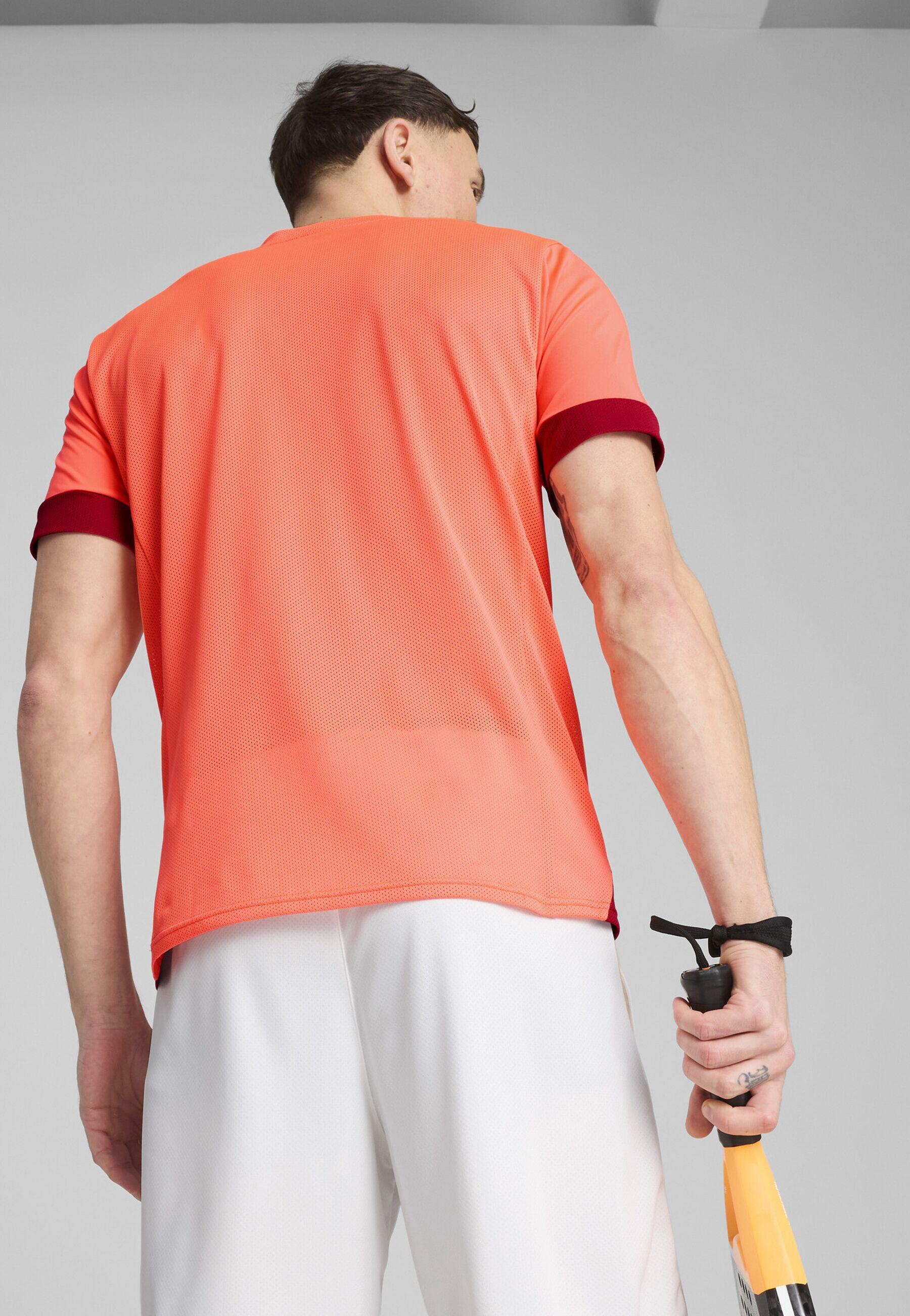 Maillot de padel à motif INDIVIDUAL Homme PUMA Glowing Red 7/7