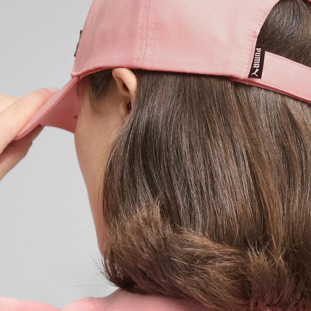 Cap Puma Ess Metal Cat Bb Cap, Pink, Unisex