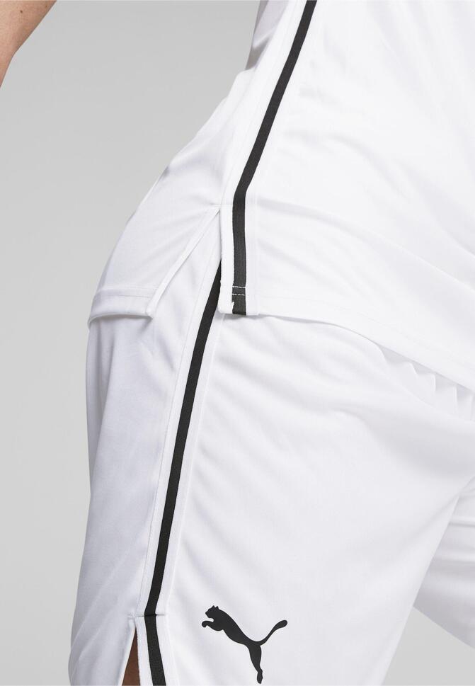 Męska koszulka do koszykówki Hoops Team PUMA White