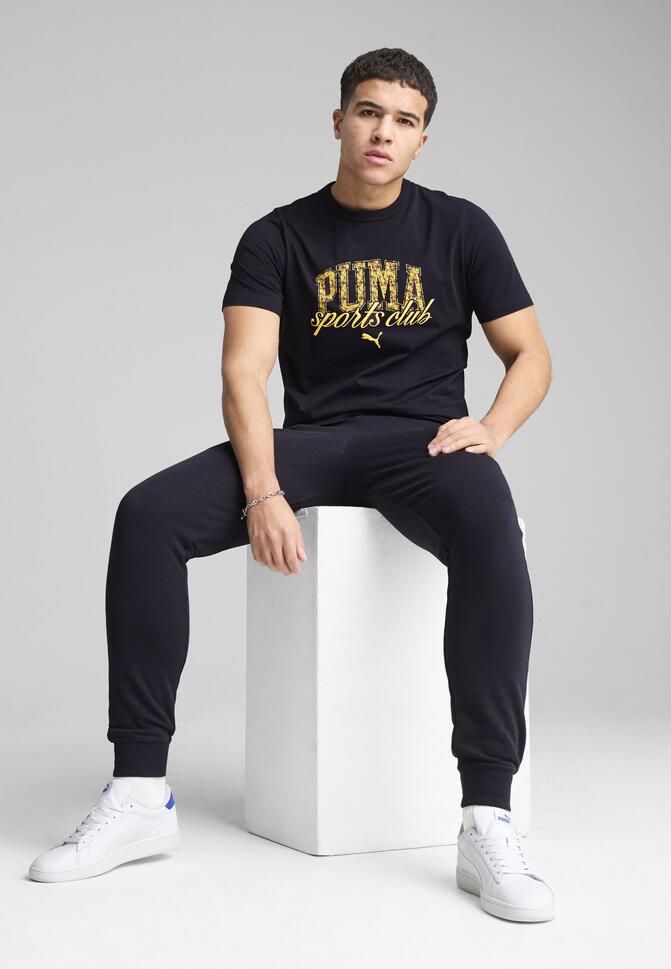 Męska koszulka PUMA Class z grafiką PUMA New Navy Blue