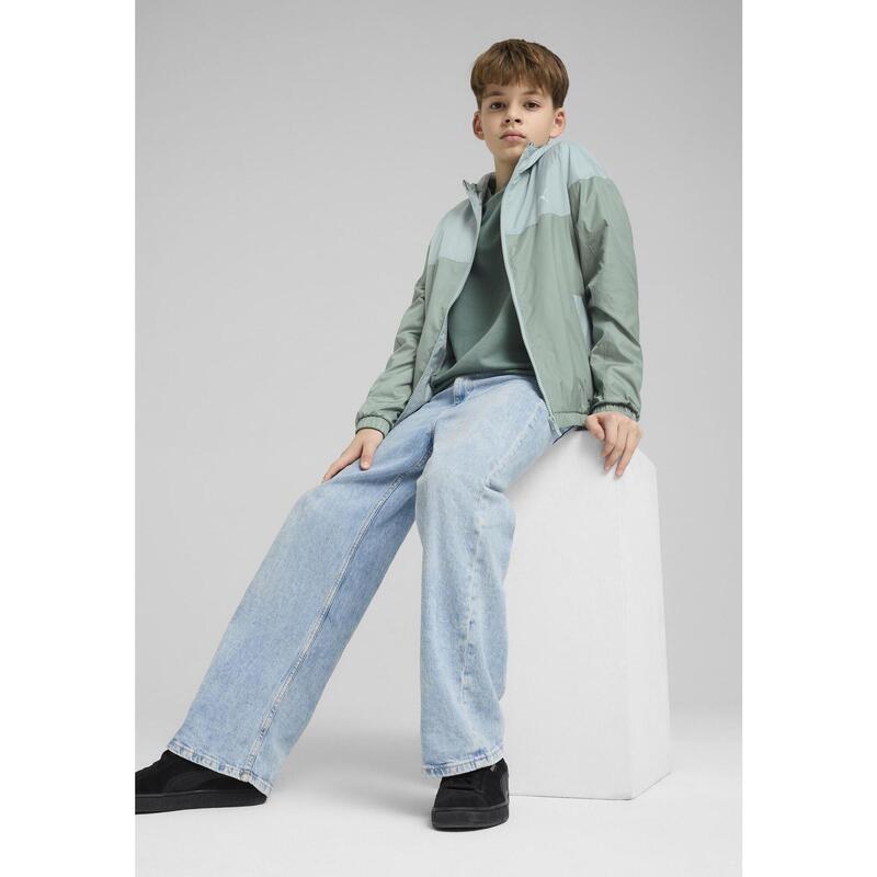 Coupe-vent doublé en mesh Enfant et Adolescent PUMA Green Moon