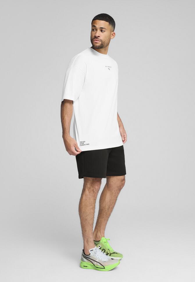 Męska koszulka oversize PUMA × HYROX PUMA White