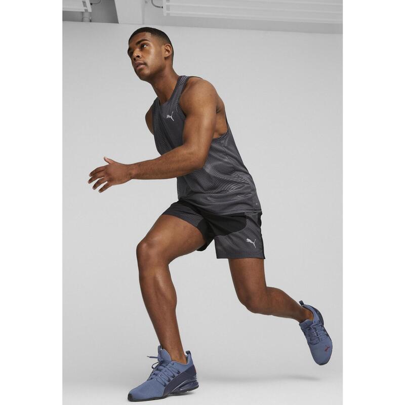 Chaussures de running Axelion Refresh Homme PUMA Navy Inky Blue Dark Jasper Red