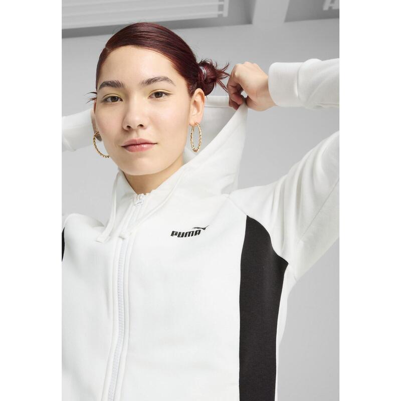 Damski dres z kapturem PUMA White