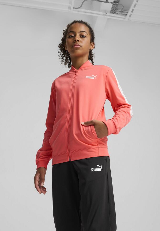 Młodzieżowy dres Poly Baseball PUMA Peach Frost Red