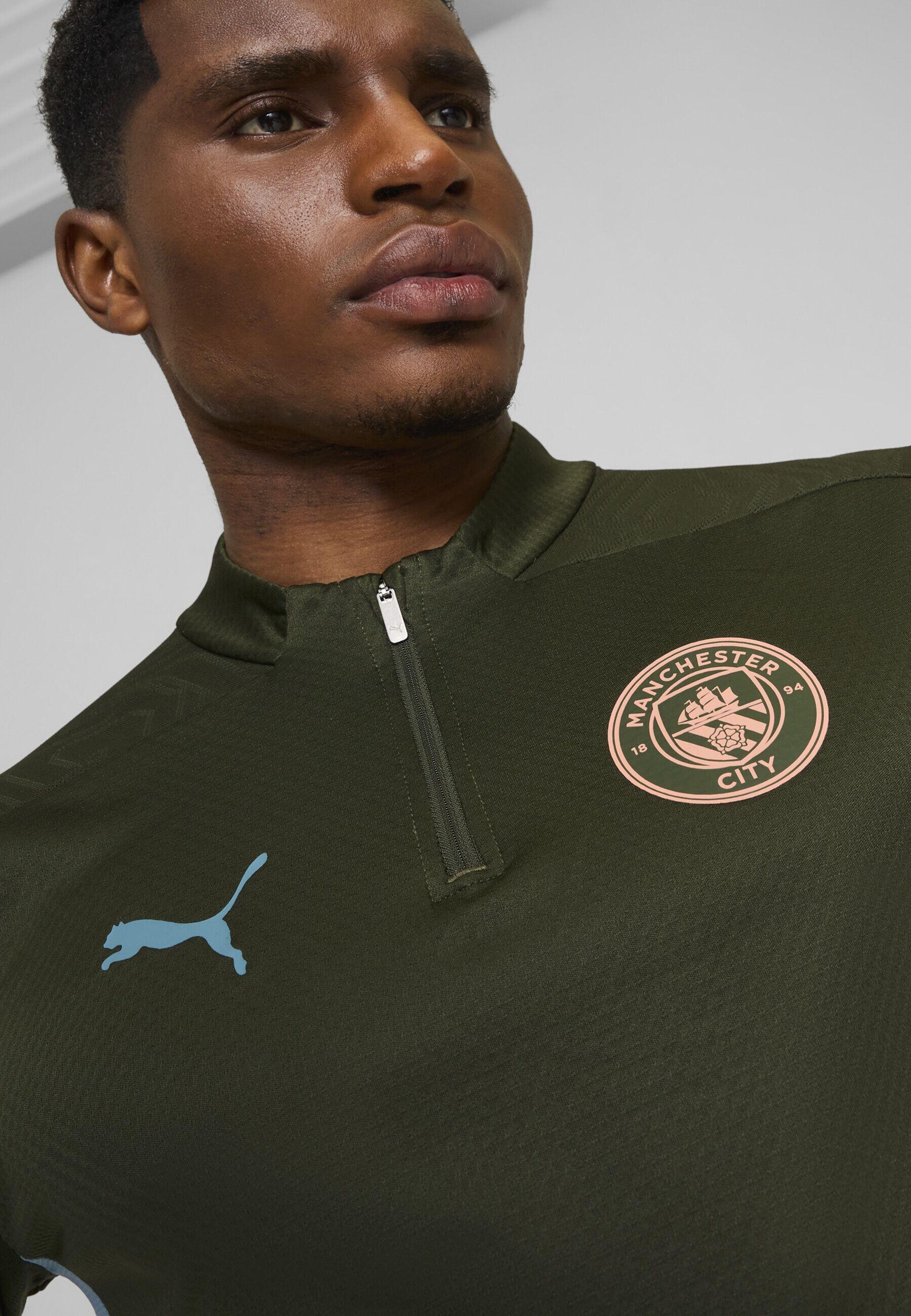 PUMA Manchester City trainingstop met kwartrits voor heren PUMA