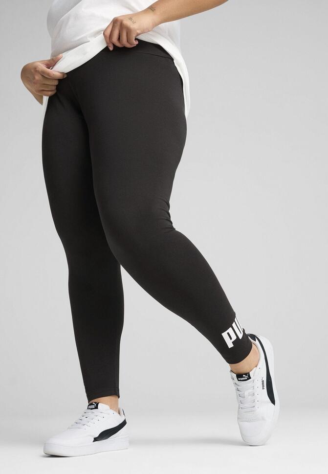 Legginsy damskie z logo No. 1 ESS PUMA Black