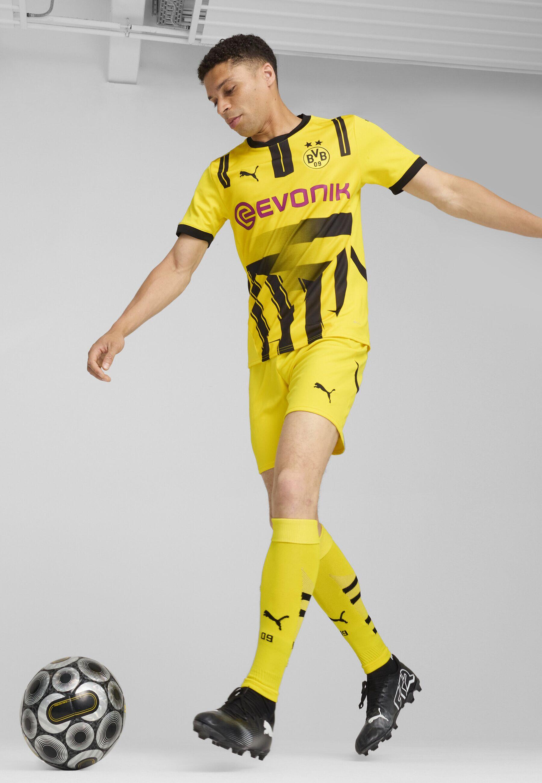 Maillot de la Coupe 24/25 Borussia Dortmund Homme PUMA Faster Yellow Black 2/7