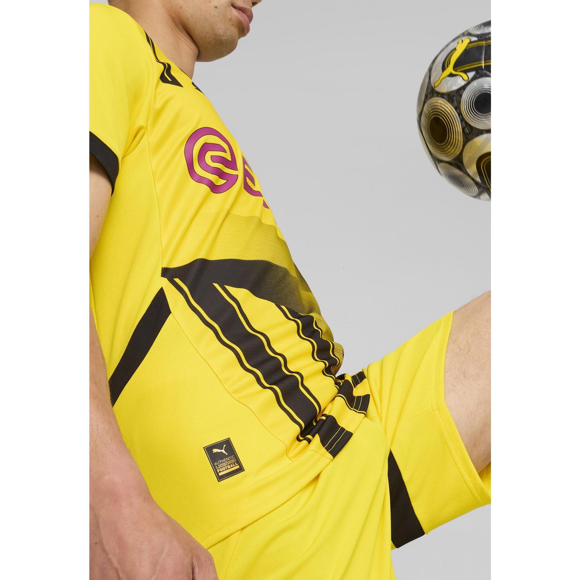 PUMA Fotbalový dres Borussia Dortmund 24/25 Cup PUMA Faster Yellow Black