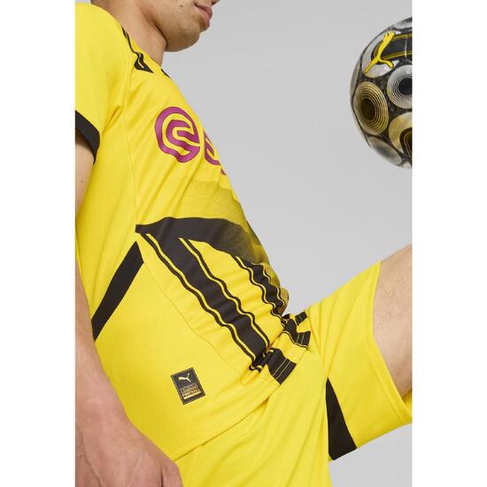 Męska koszulka pucharowa Borussia Dortmund 24/25 PUMA Faster Yellow Black