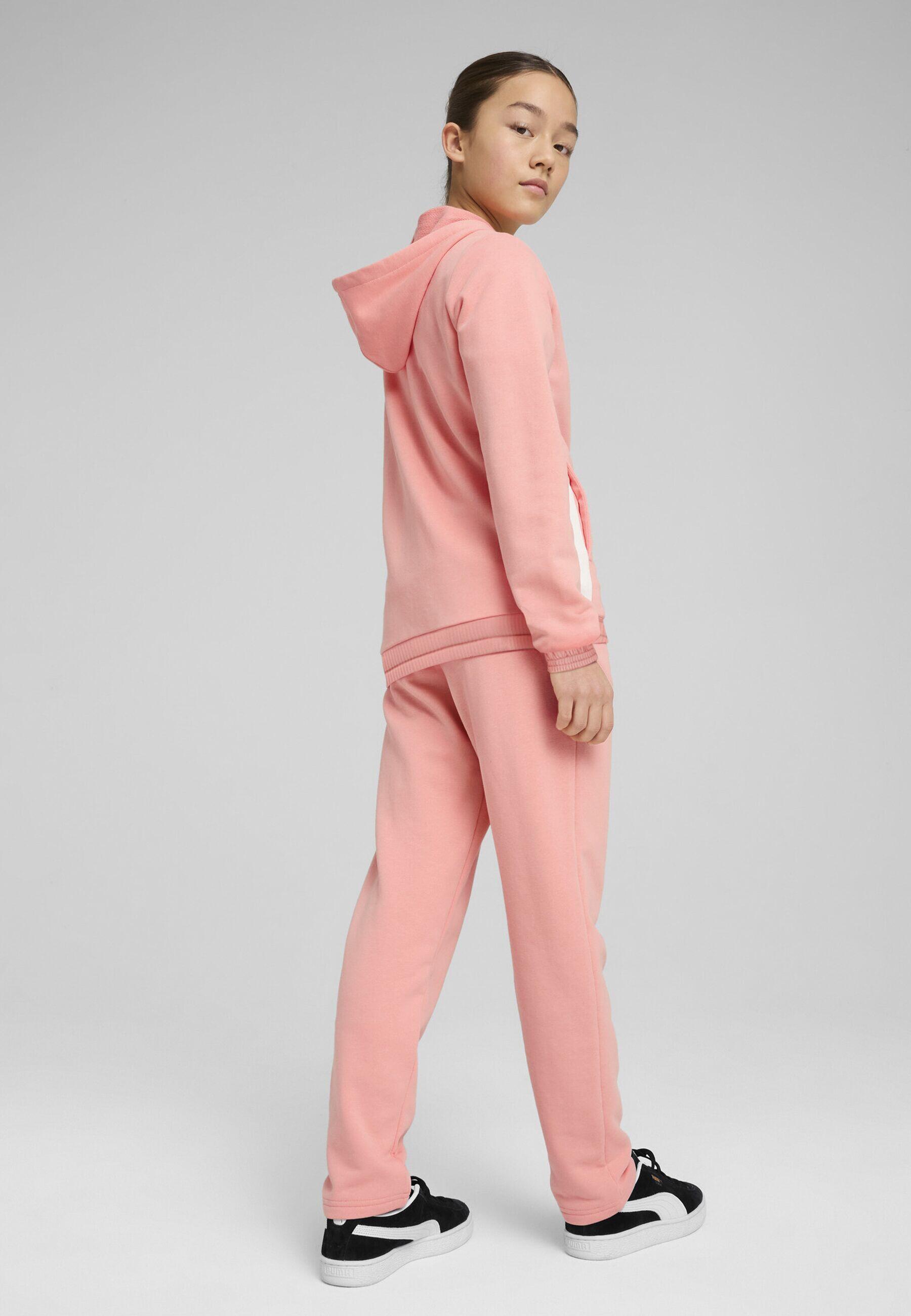 PUMA Metallic joggingpak met capuchon voor jongeren PUMA Pink Fruit