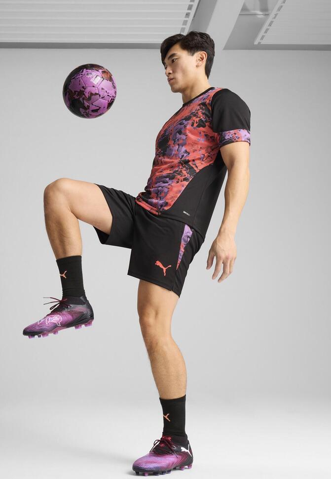 Męskie szorty piłkarskie IndividualCUP PUMA Black