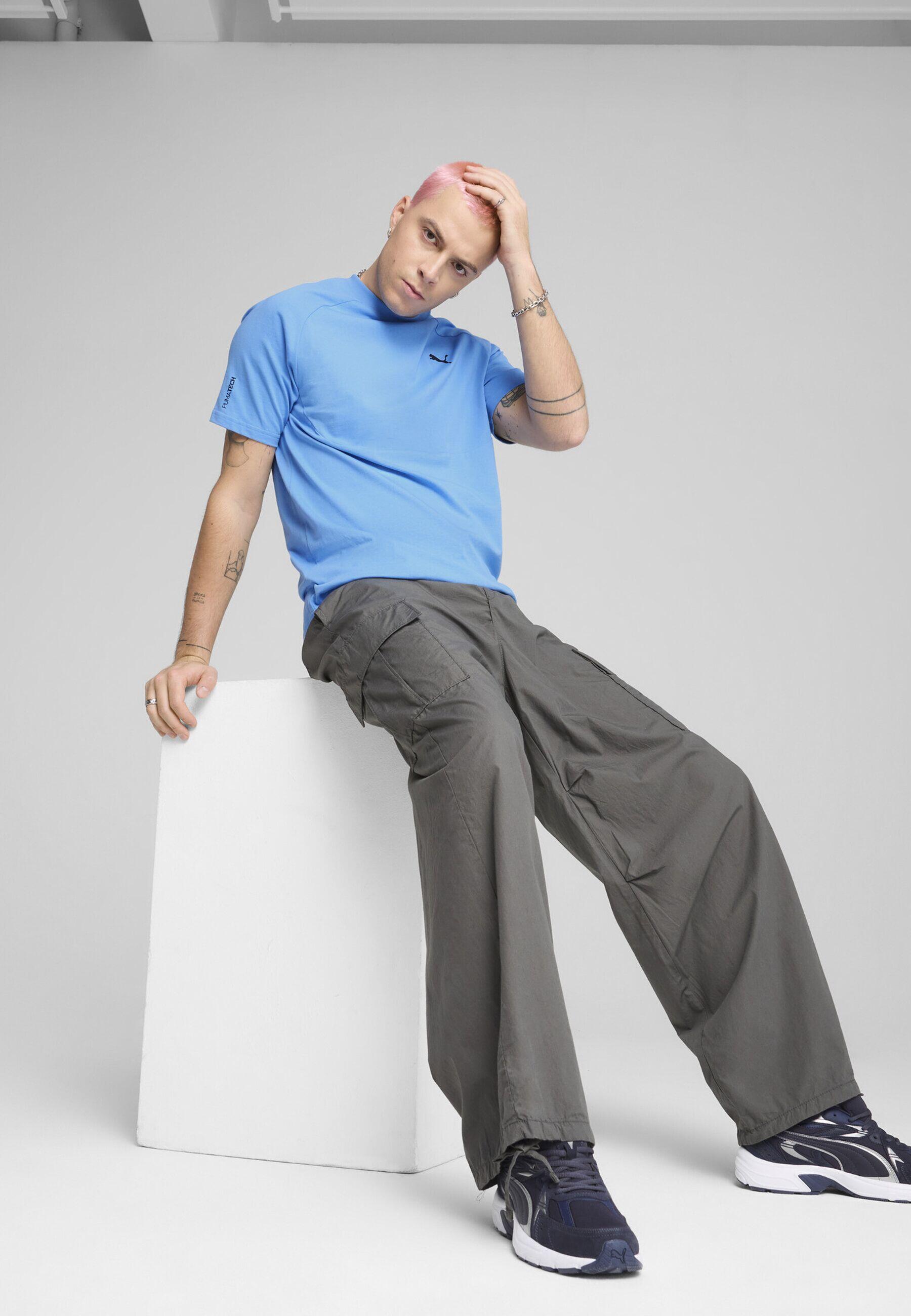 T-shirt PUMATECH Homme PUMA Team Light Blue 7/7