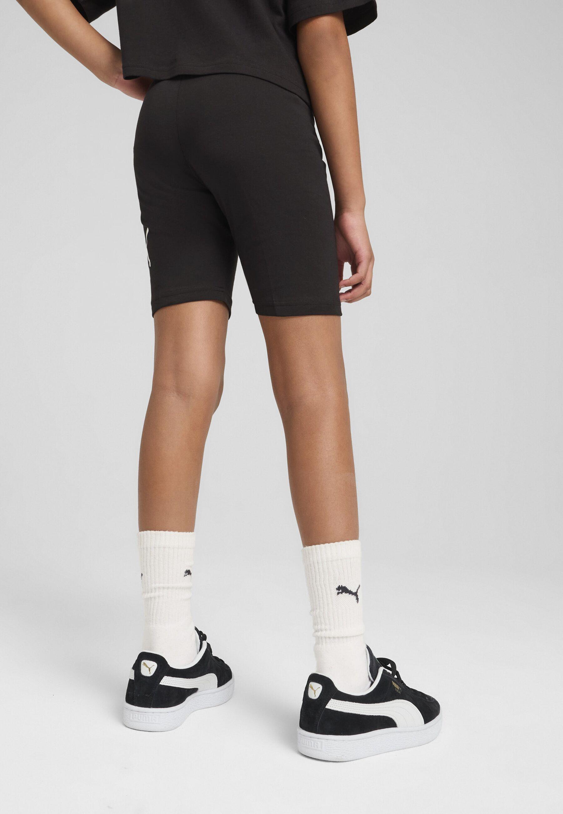 PUMA Ess No. 1-logo korte legging voor jongeren PUMA Black
