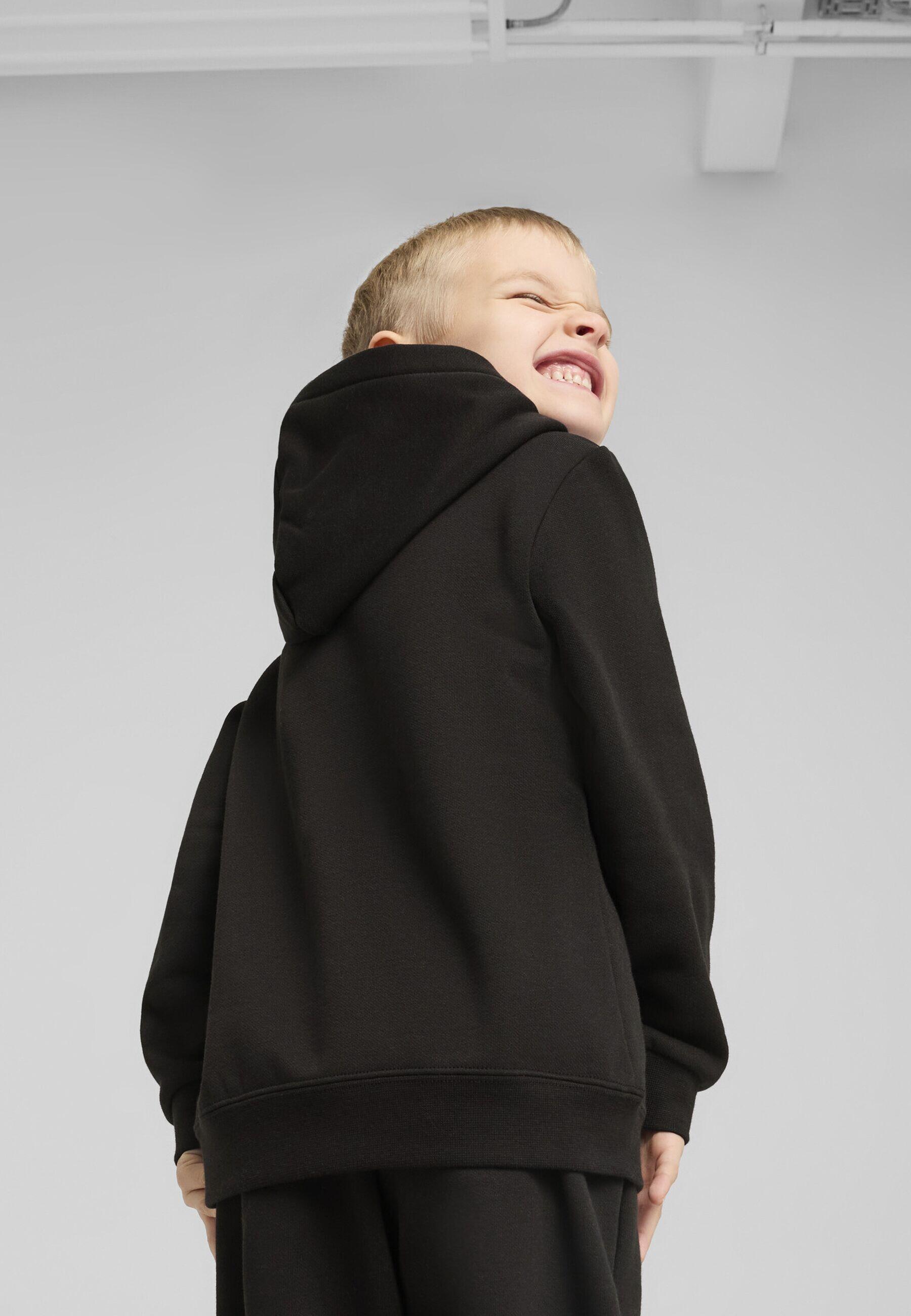 Felpa con cappuccio in pile con logo ESS N. 1 per bambini PUMA 6/7