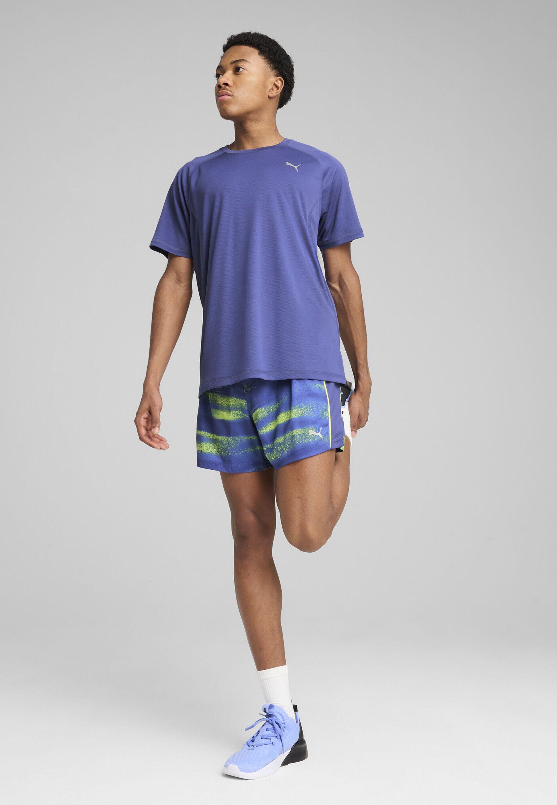 VELOCITY hardloopshirt voor heren PUMA Blue Crystal 2/7