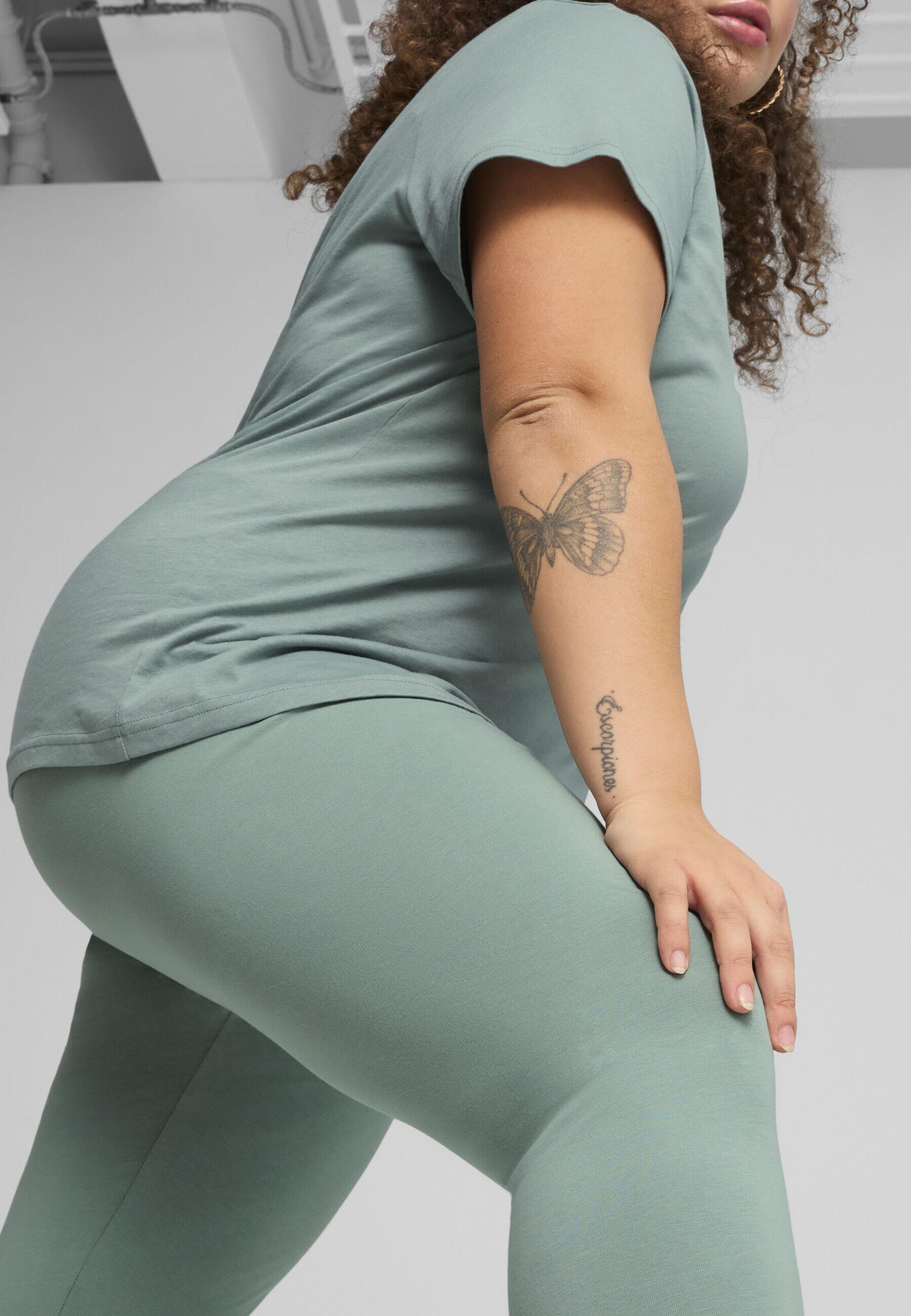 PUMA ESS No. 1 Logo legging voor dames PUMA Green Moon