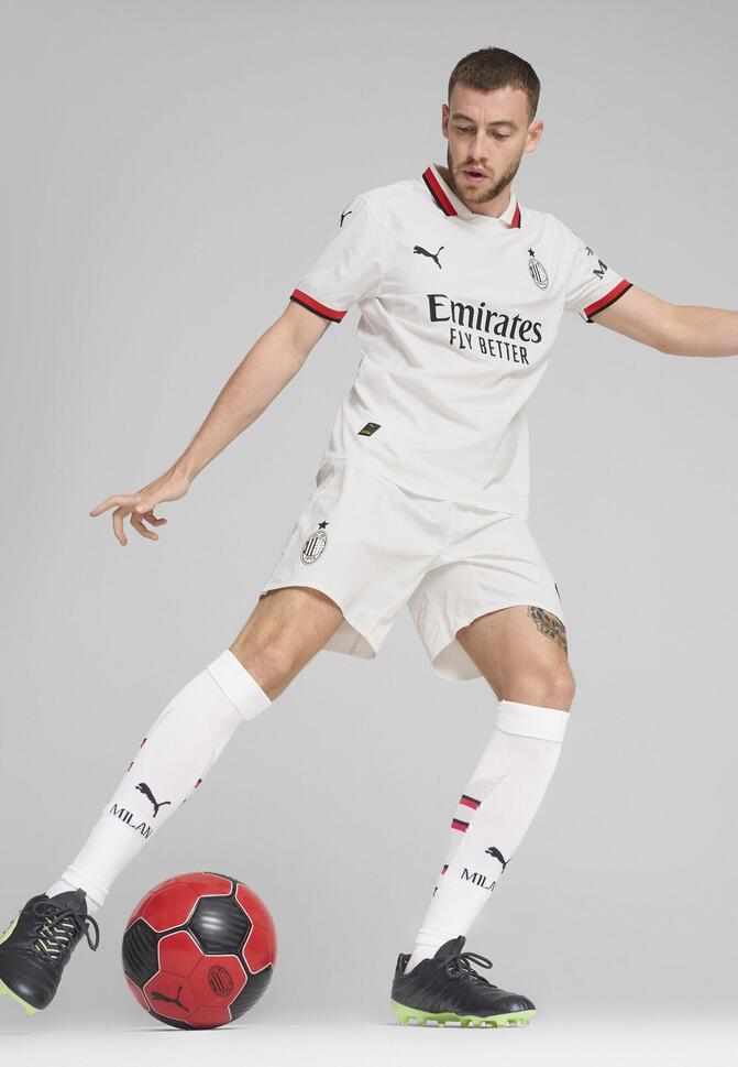 Męska koszulka AC Milan 24/25 PUMA White