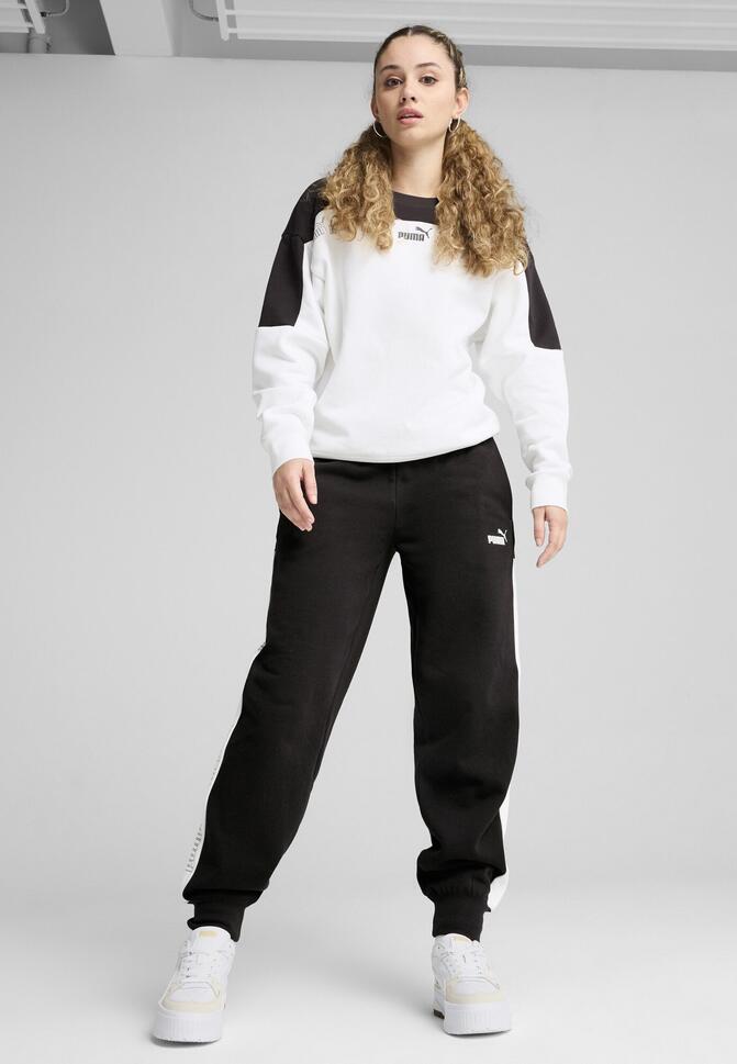 Damskie spodnie dresowe Around The Block PUMA Black