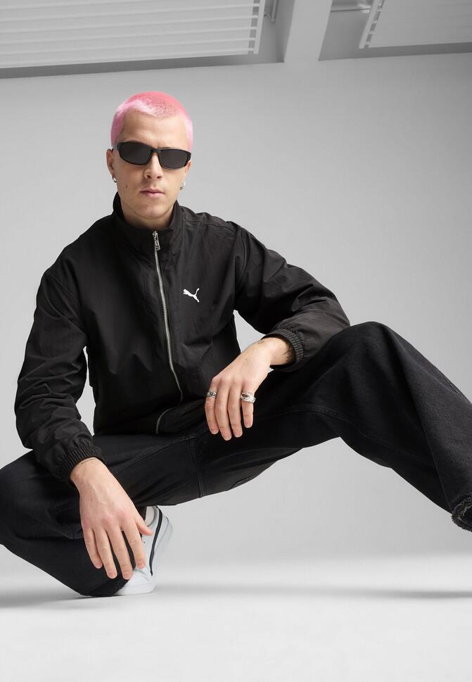 Męska wiatrówka Style PUMA Black