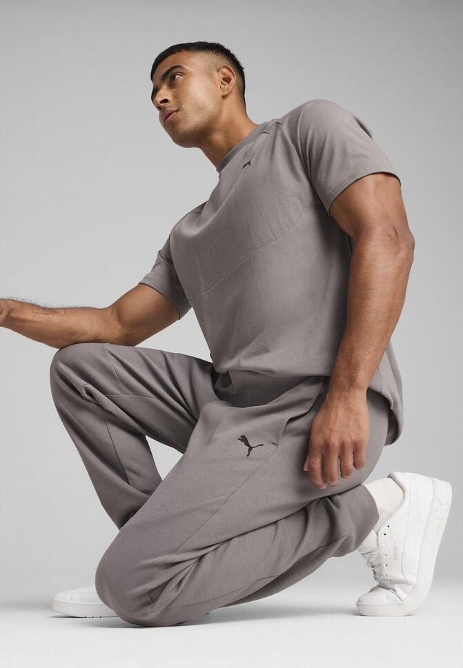 Męska koszulka PUMATECH PUMA Cast Iron Gray