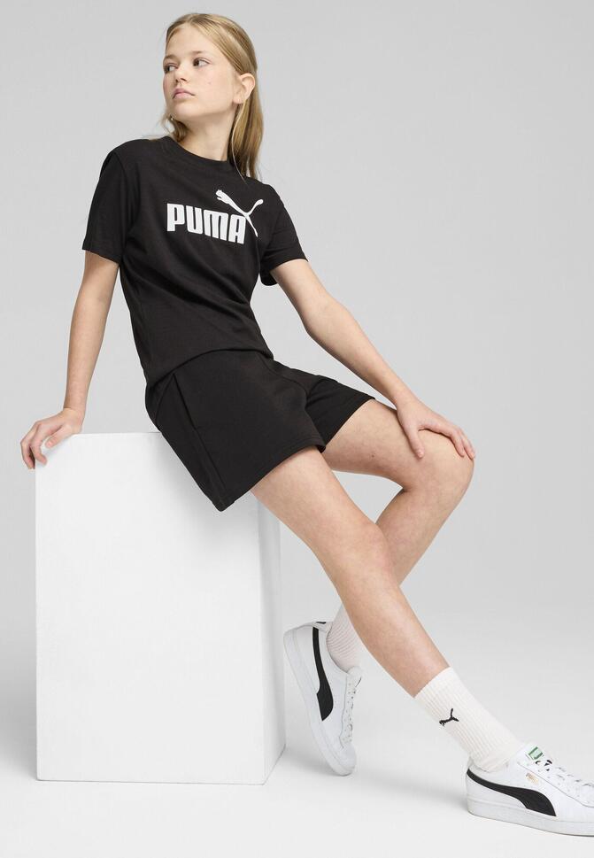 Młodzieżowa koszulka ESS z logo No. 1 PUMA Black