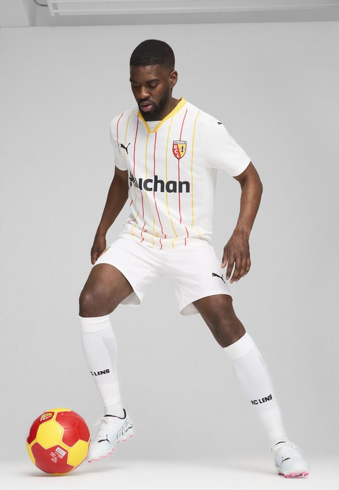 Męskie szorty RC Lens 24/25 PUMA White Black