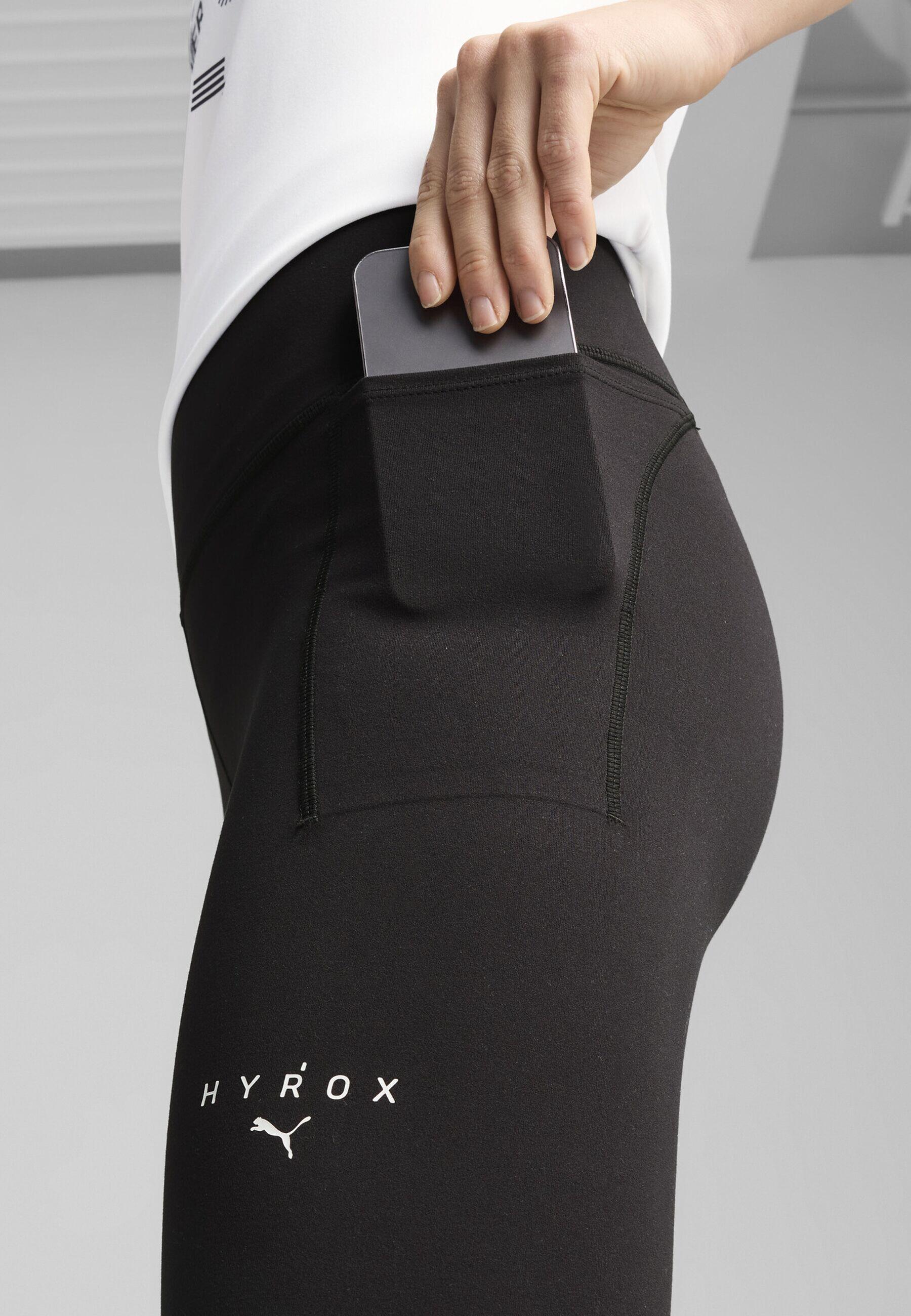 PUMA PUMA x HYROX CLOUDSPUN volledige tight voor dames PUMA Black