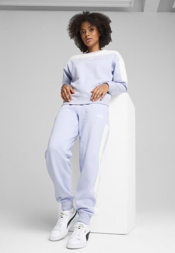 Damskie spodnie dresowe Around The Block PUMA Cool Weather Blue