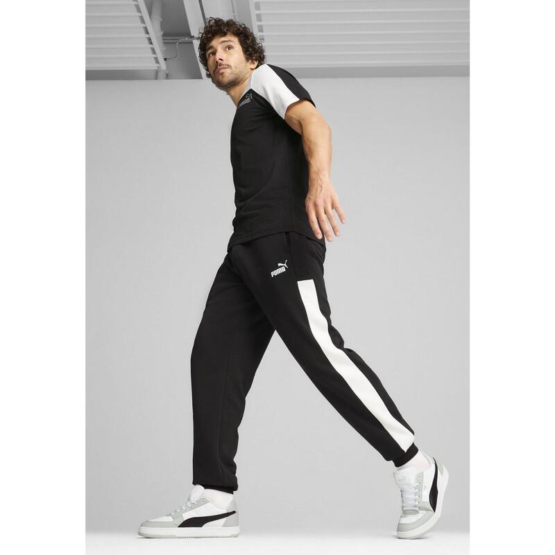 Męskie spodnie dresowe Around The Block PUMA Black