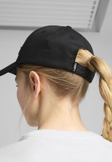 Casquette de baseball à logo Cat en métal ESS Enfant et Adolescent PUMA Black