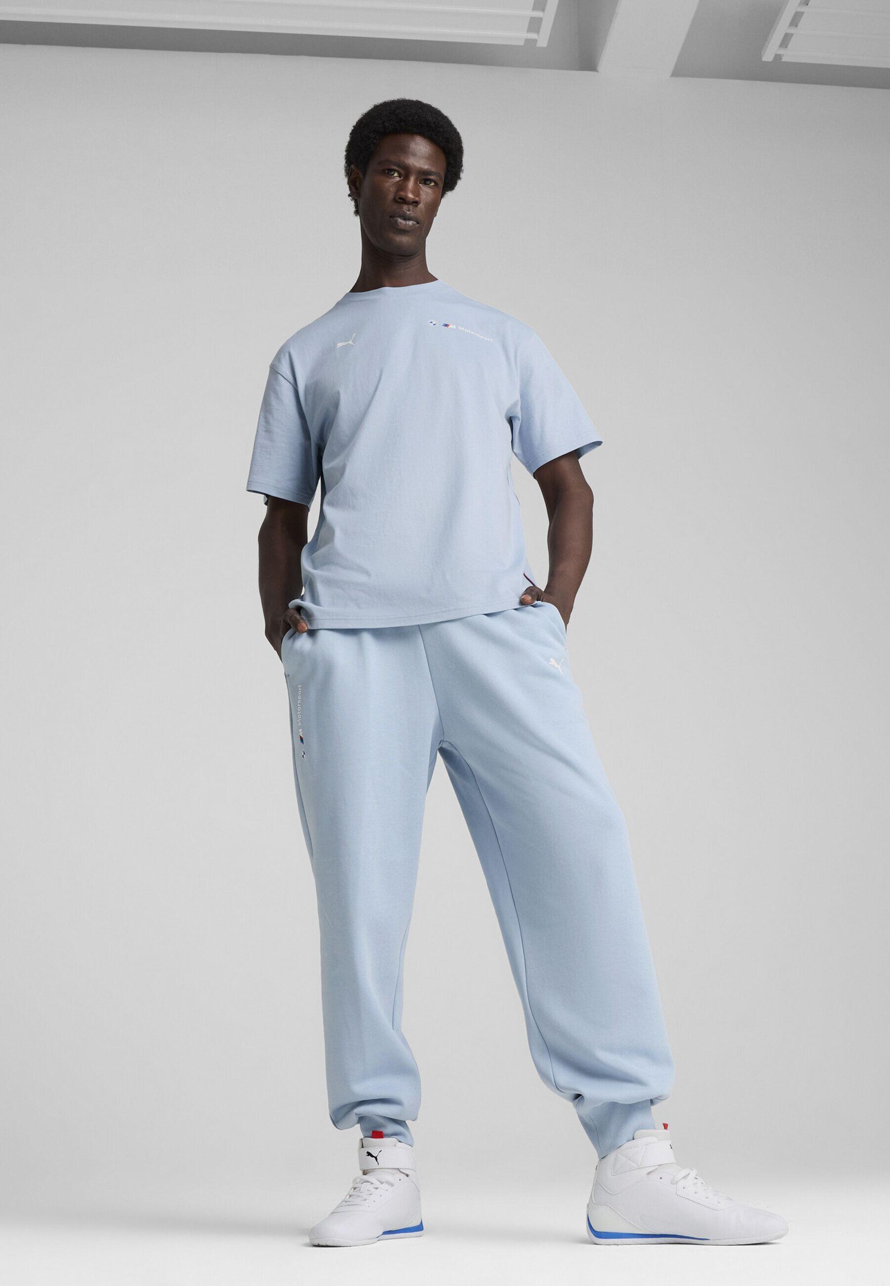 BMW M Motorsport Essentials+ T-shirt met logo voor heren PUMA Blue Wash 7/7