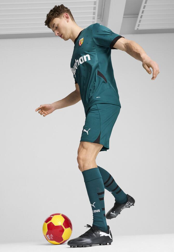 Męska koszulka wyjazdowa RC Lens 24/25 PUMA Varsity Green Black