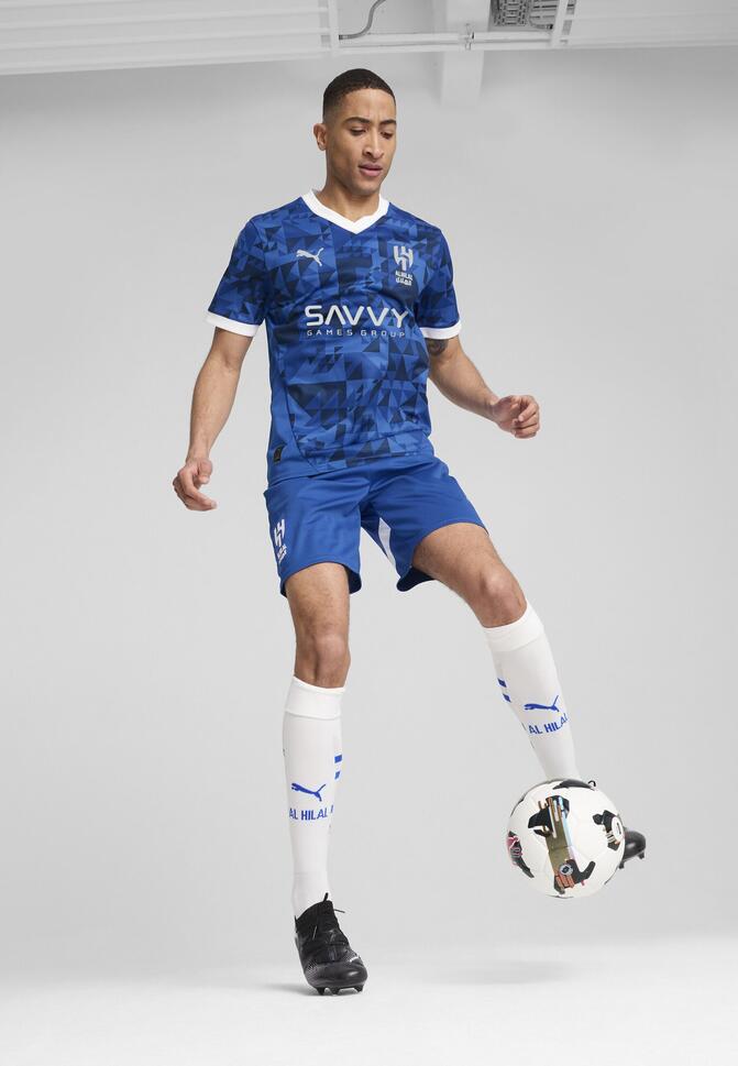 Męskie szorty Al Hilal Saudi F.C. 24/25 PUMA Blue Intense White