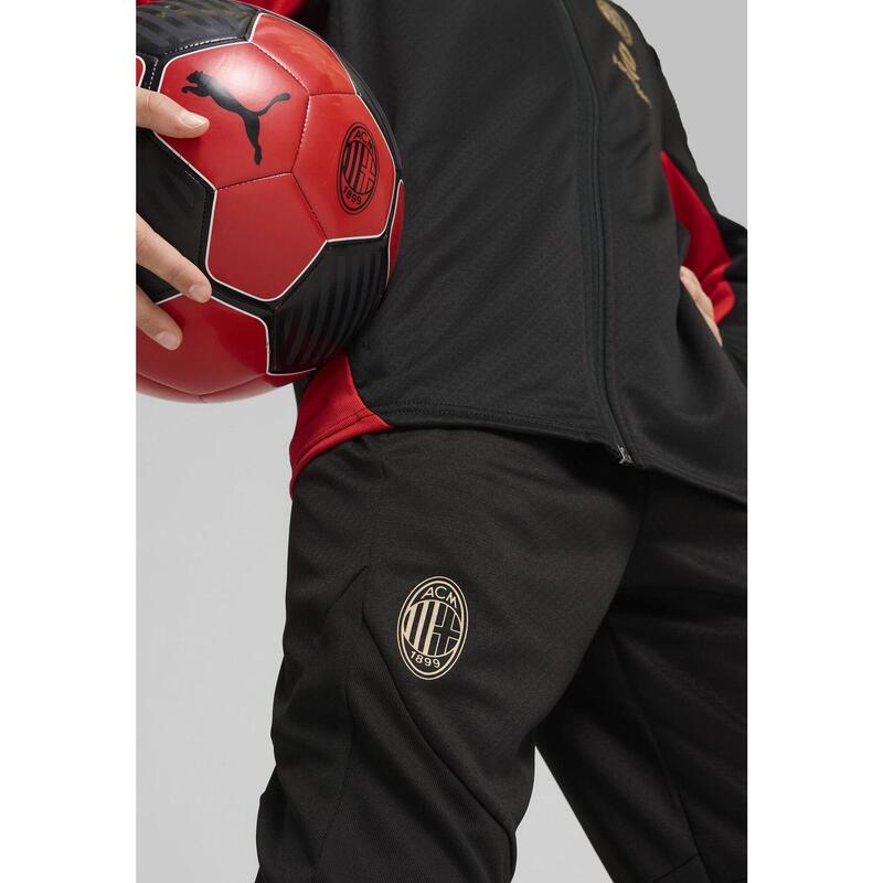 AC Milán Tréninkové kalhoty Mládež PUMA Black For All Time Red