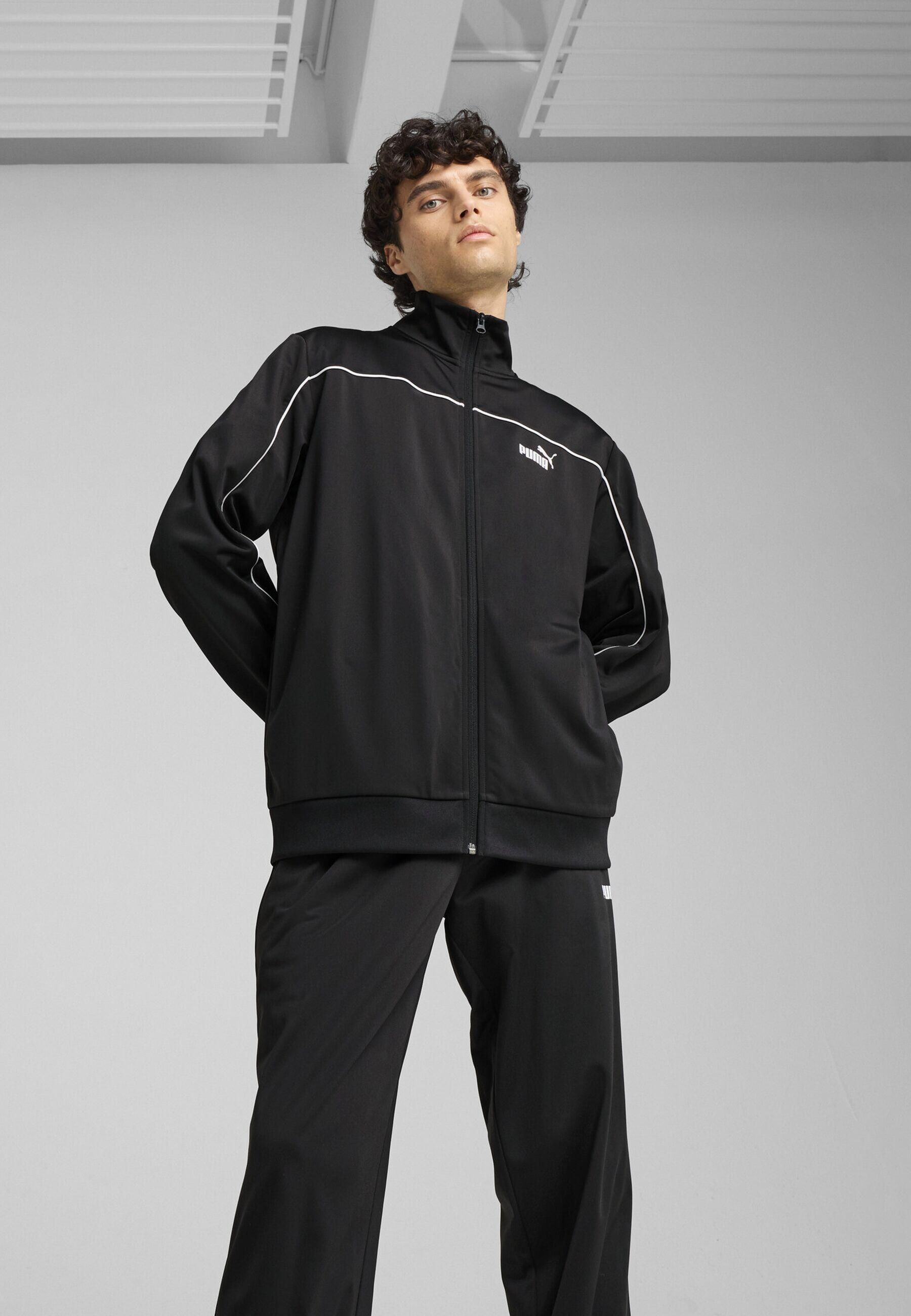Poly-trainingspak met biezen voor heren PUMA Black 2/7